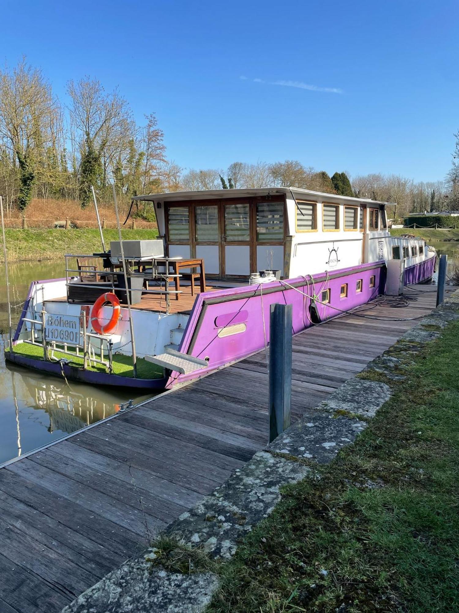 Nuit Insolite A Bord D'Une Peniche, 6 Personnes Bergues Exteriér fotografie